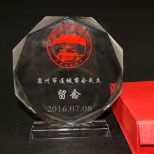 藝術(shù)水晶泉州商會(huì)定制案例