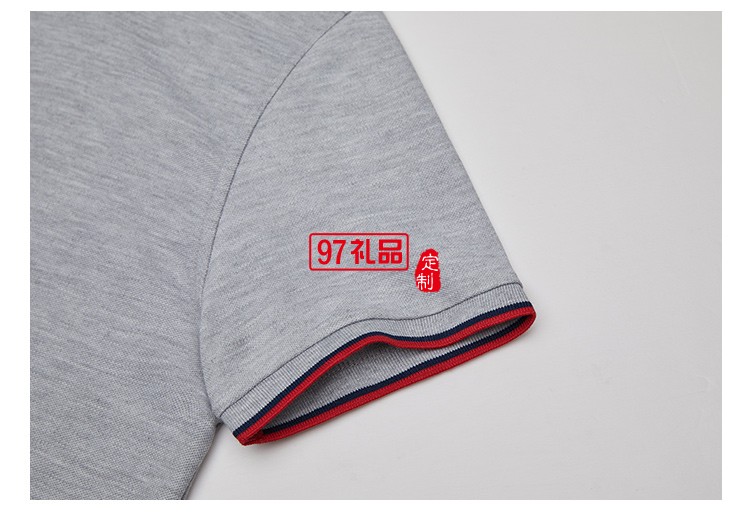 高端精梳翻領(lǐng)可定制logo定制Polo衫員工服飾廣告衫