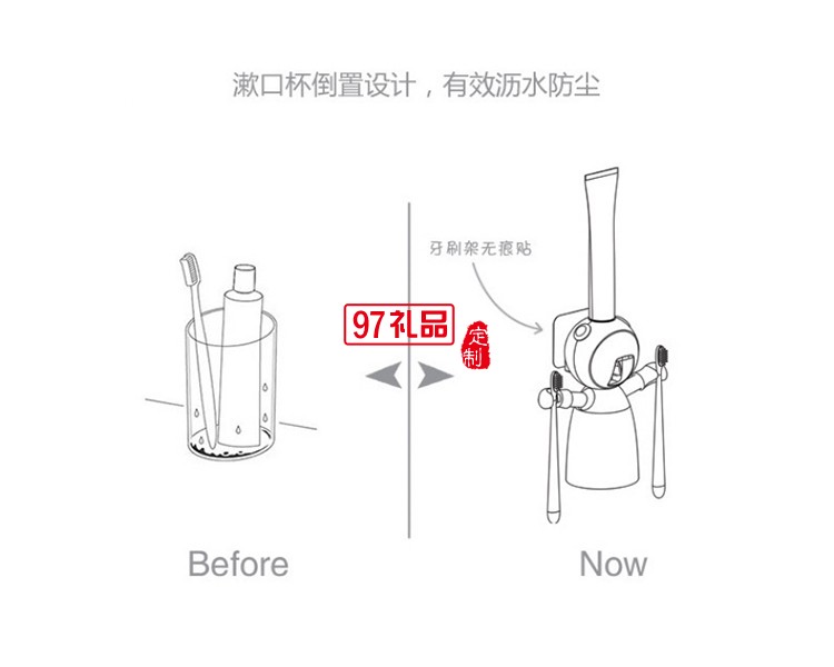 全自動卡通擠牙膏器