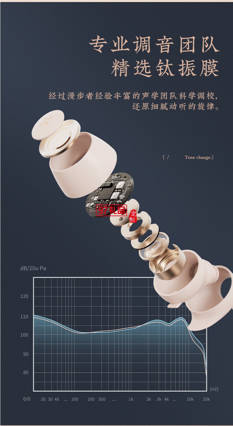 漫步者真無線藍(lán)牙耳機(jī)音樂耳機(jī)迷你運(yùn)動耳機(jī)送客戶禮品定制