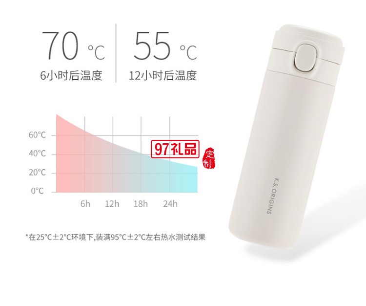 K.S.木音車載304不銹鋼真空保溫杯保溫