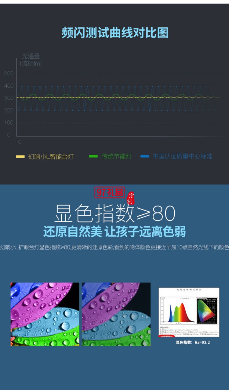 i-mu/幻響小L護眼臺燈LED抗藍光書桌兒童學習讀書閱讀臥室床頭燈