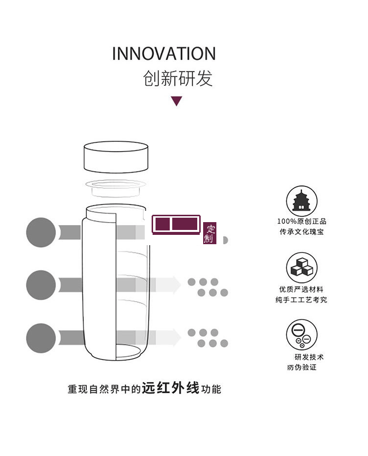 乾唐軒活瓷福寶/多寶/樂(lè)寶隨身杯300ml公司團(tuán)購(gòu)創(chuàng)意商務(wù)隨手禮