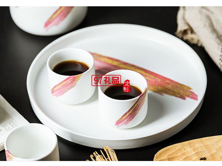 陶瓷茶壺套裝ins茶具家用現(xiàn)代簡(jiǎn)約辦公室功夫茶杯大杯禮盒裝