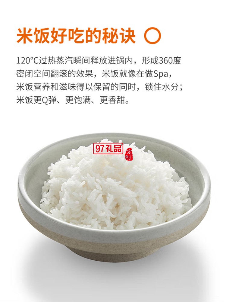 九陽多功能電飯煲蒸汽玻璃內(nèi)膽煮飯F30S-S360定制公司廣告禮品