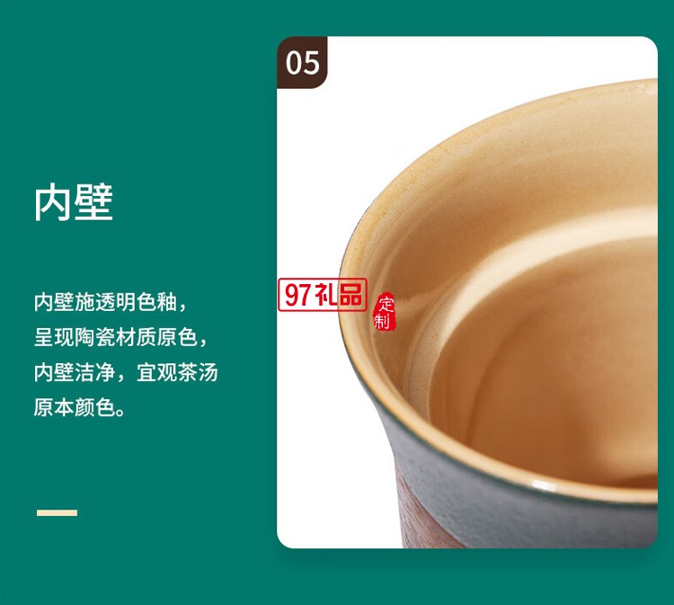 哲品 ZENS萃取·融4人茶具茶盤套裝多人茶具套裝一壺四杯整套功夫茶具