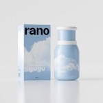 樂序rano高顏值陶瓷內(nèi)膽便捷水杯咖啡保冷杯隨行云朵杯 