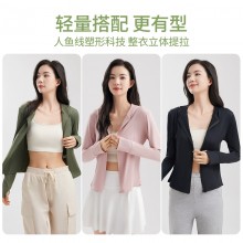 涼感原紗修身防曬服